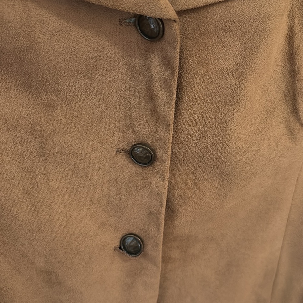 RETRO Mac & Jac Brown Blazer Collar Tailored Fit - Picture 5 of 9
